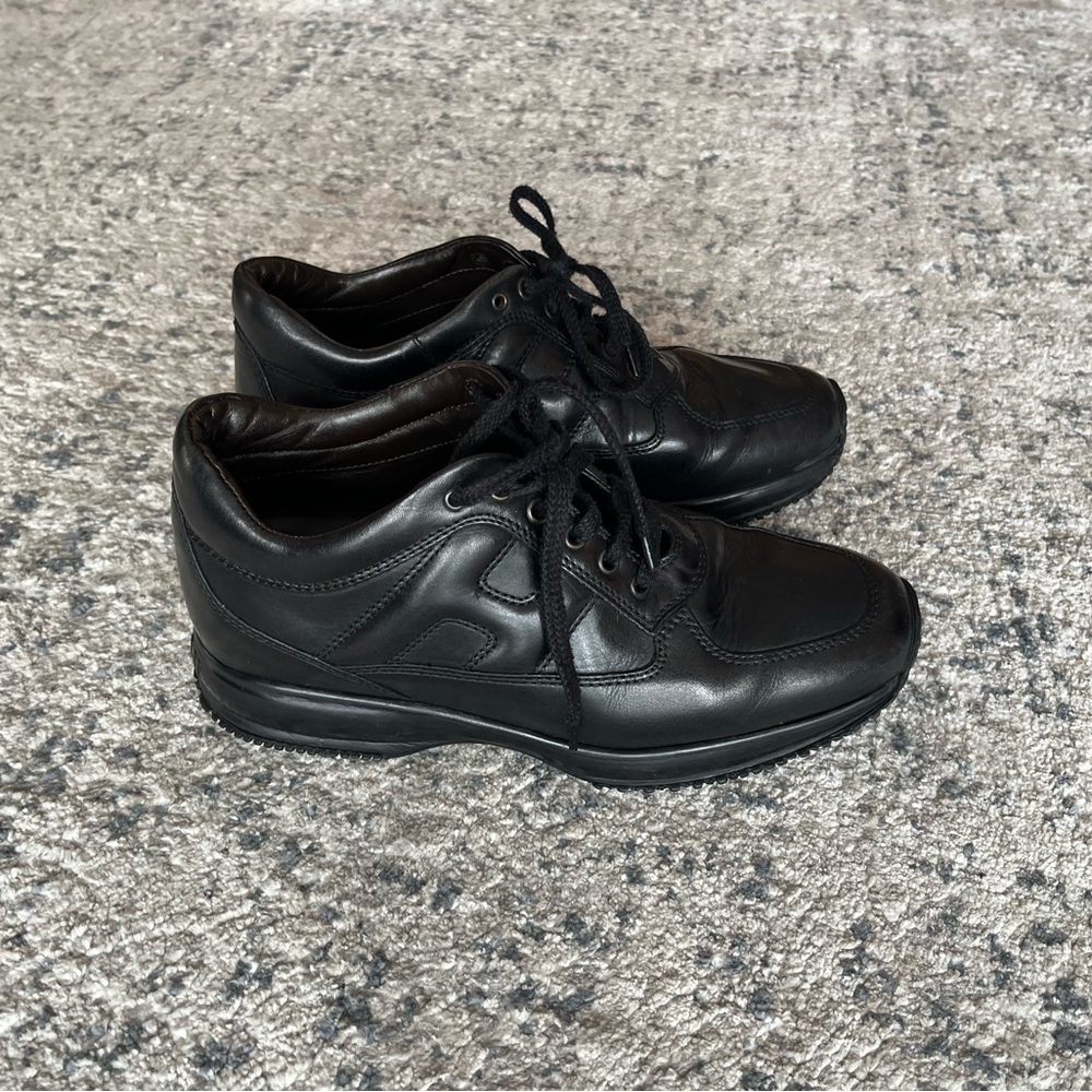 Men's Black Leather Shoes